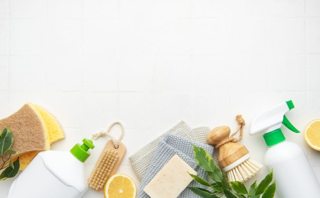 Natural Cleaning Secrets for a Healthier Home natural,cleaning,products,and,tools,promoting,a,zero,waste,lifestyle